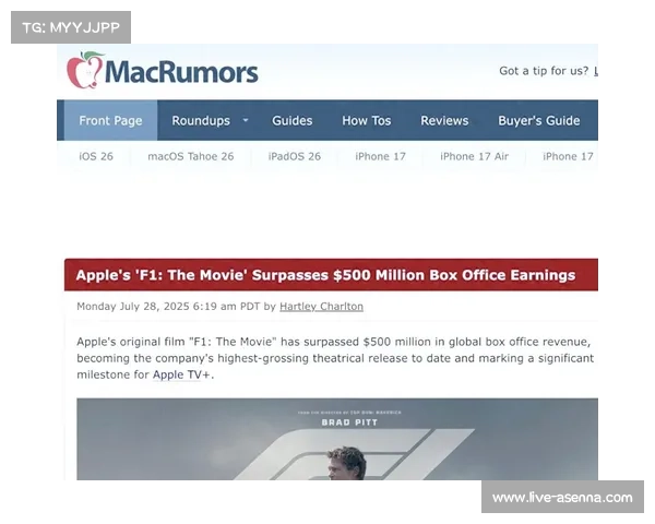 F1与苹果合作细节将于未来几个月公布，关注制作团队与解说安排